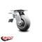 Service Caster 5 Inch Thermoplastic Rubber Caster with Roller Bearing and Total Lock Brake SCC SCC-TTL30S520-TPRRD - alternate 3